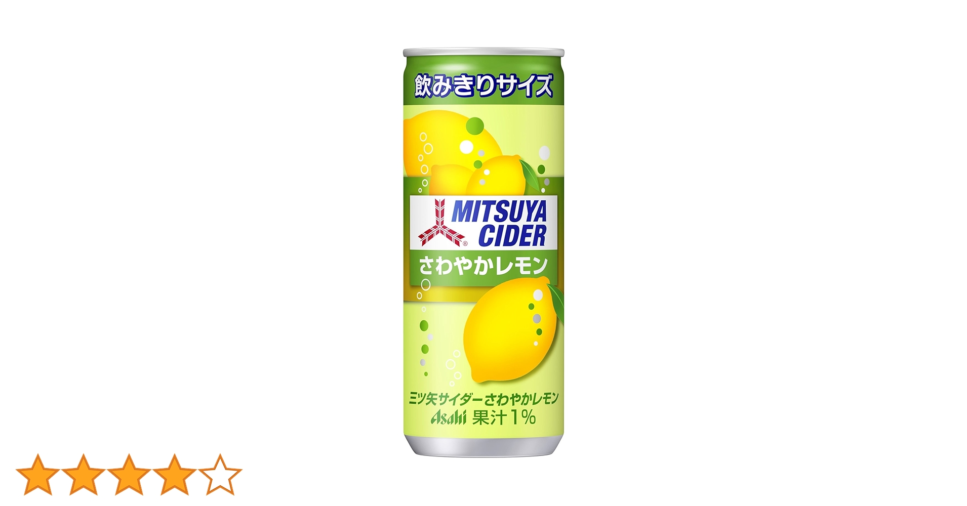 Amazon.co.jp: Asahi Beverage Mitsuya Cider Refreshing Lemon